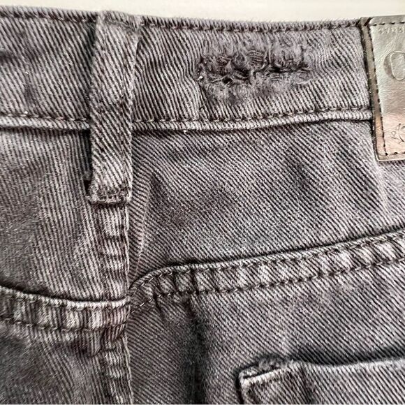 One Teaspoon Grey Black High Waist Freebird Skinny Jeans Size 31 - Picture 13 of 16